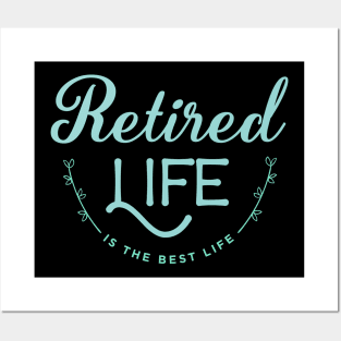 retirement shirt, retired teacher gift Posters and Art